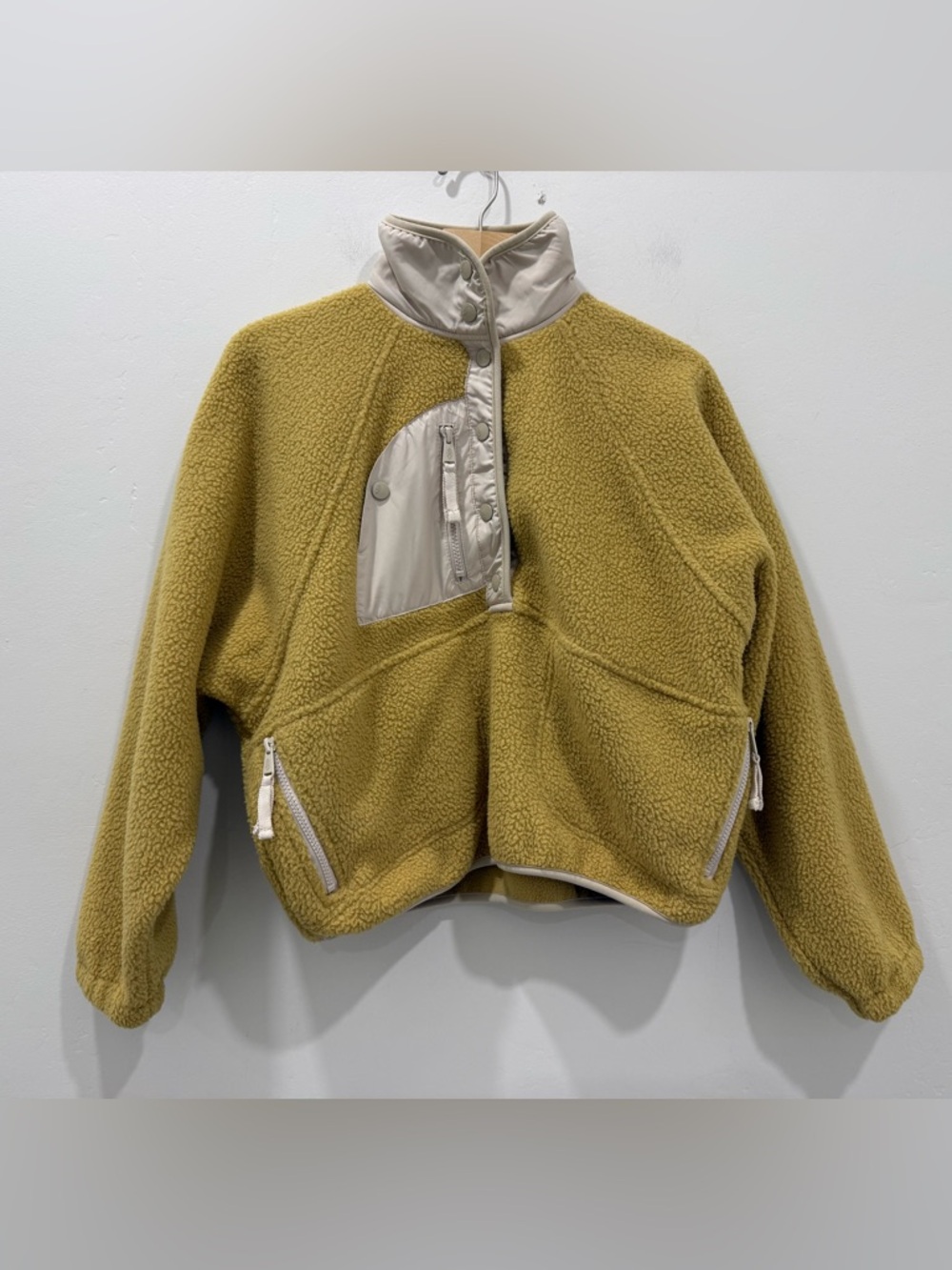 NWOT Free People Movement Hit the Slopes Fleece Pullover Sz XS